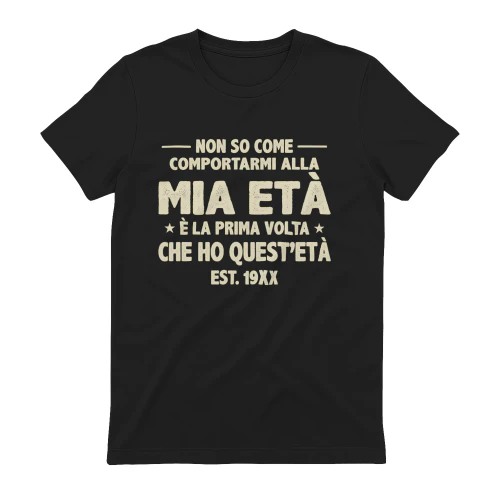IT - [Est. 19XX] È LA PRIMA VOLTA CHE HO QUEST’ETÀ