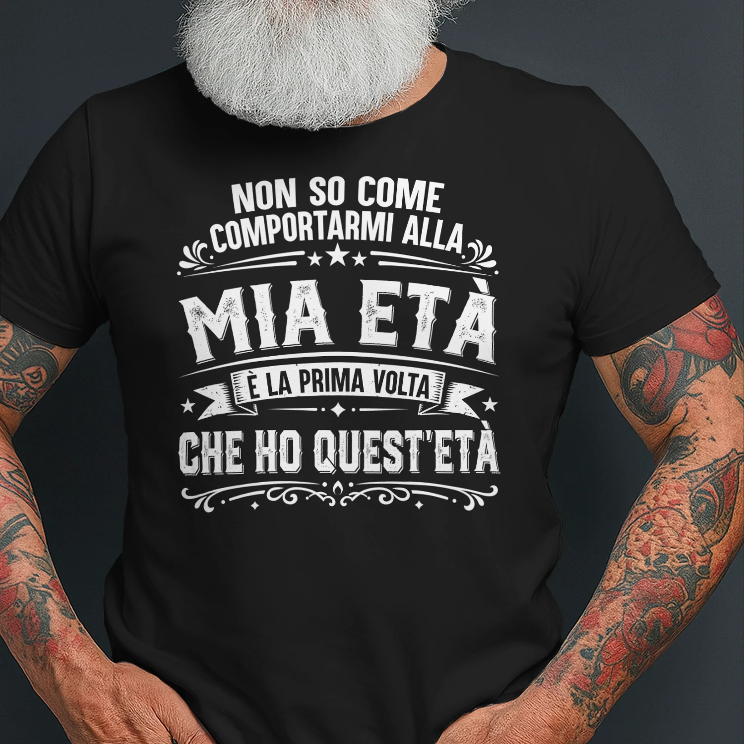 È LA PRIMA VOLTA CHE HO QUEST’ETÀ