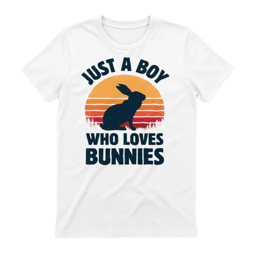 Just a boy who loves bunnies