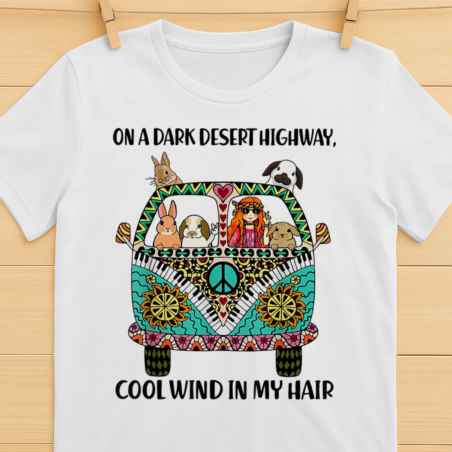 On a dark desert highway