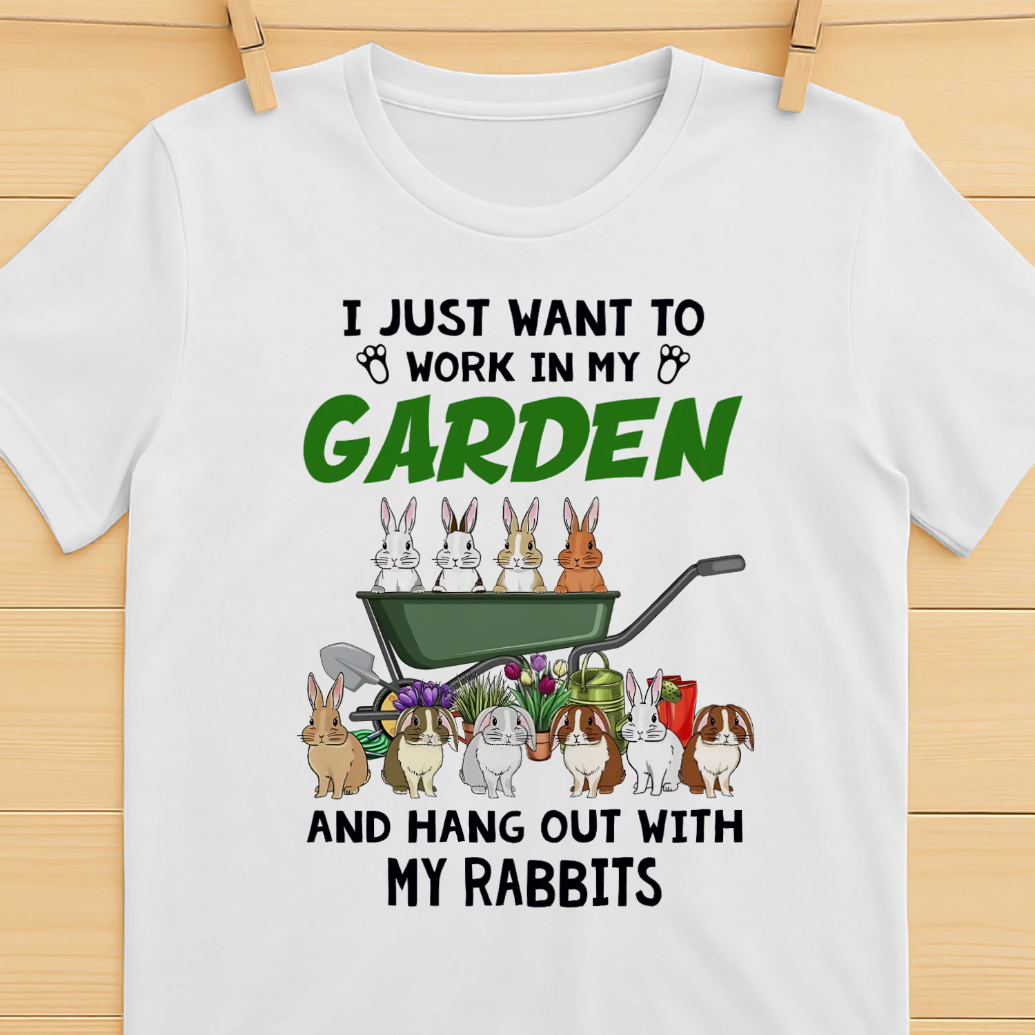 I just want to work in my garden