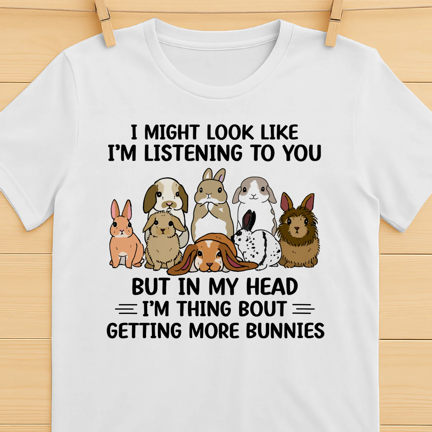 I might look like I'm listening to you
