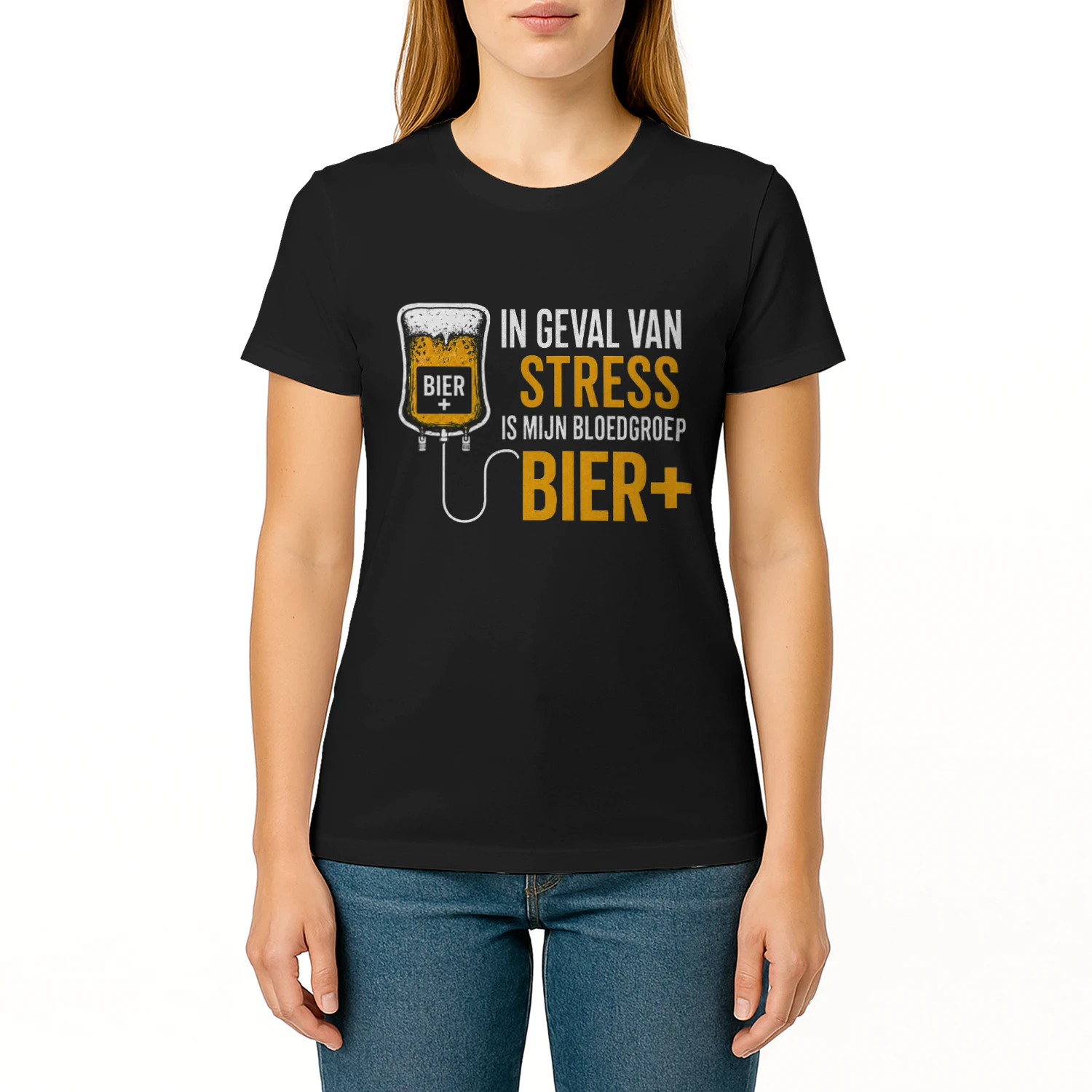 In Geval Van Stress Is Mijn Bloedgroep Bier+