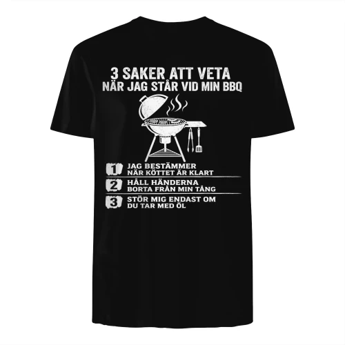 3 Saker Vid BBQ