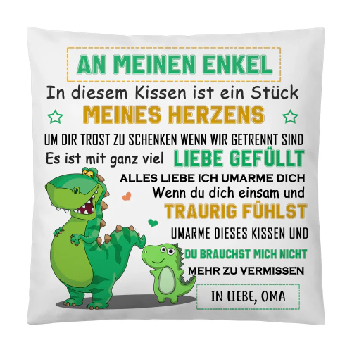 Personalisiertes Kissen