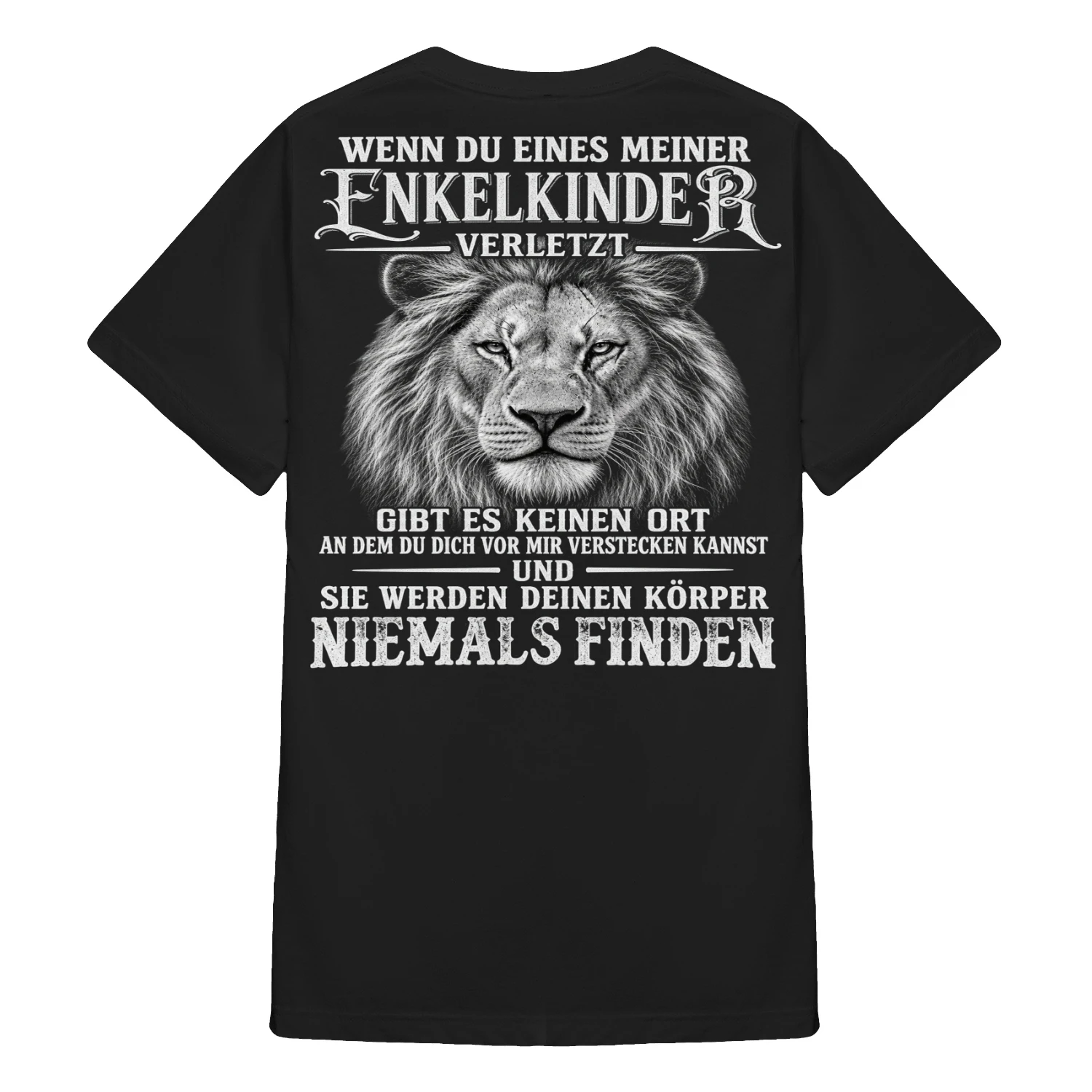 Wenn du eines meiner Enkelkinder verletzt