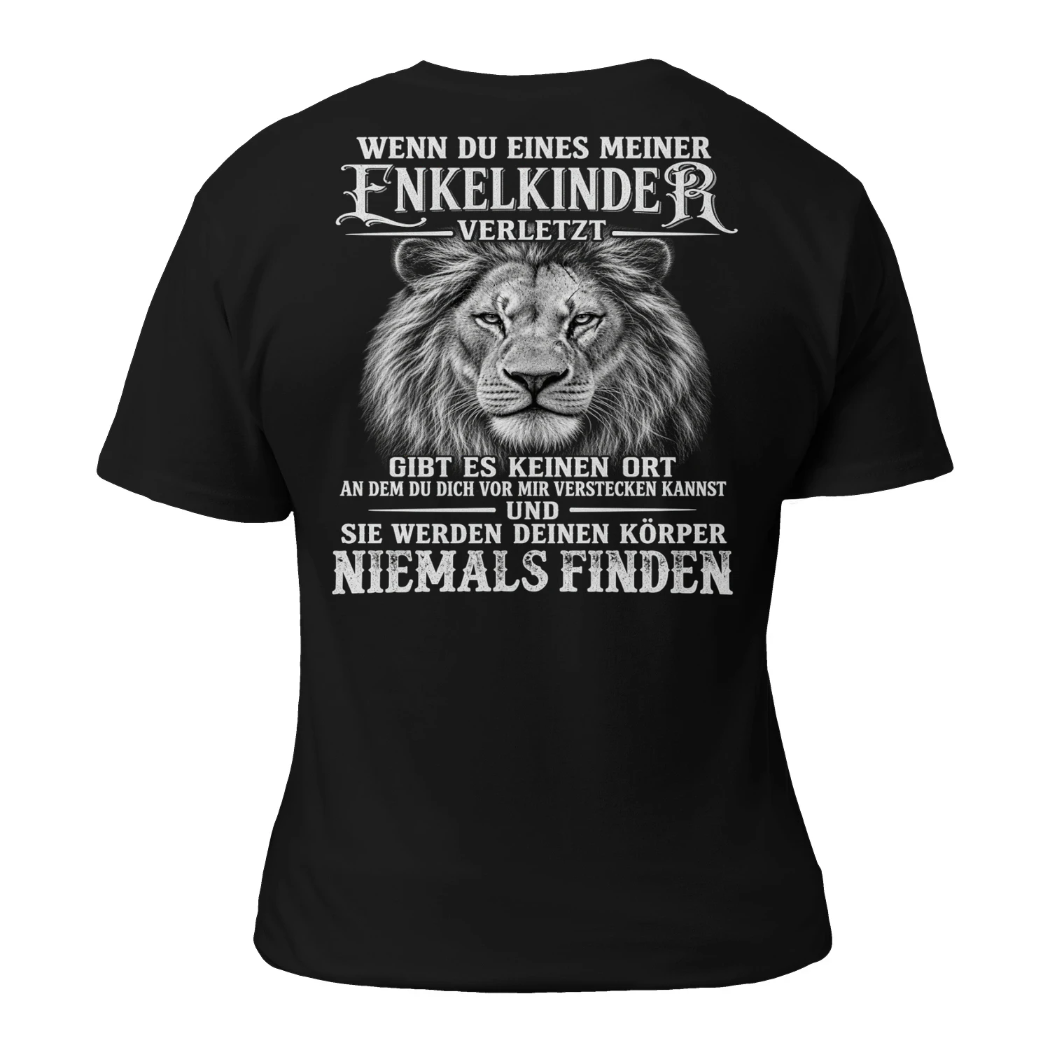 Wenn du eines meiner Enkelkinder verletzt