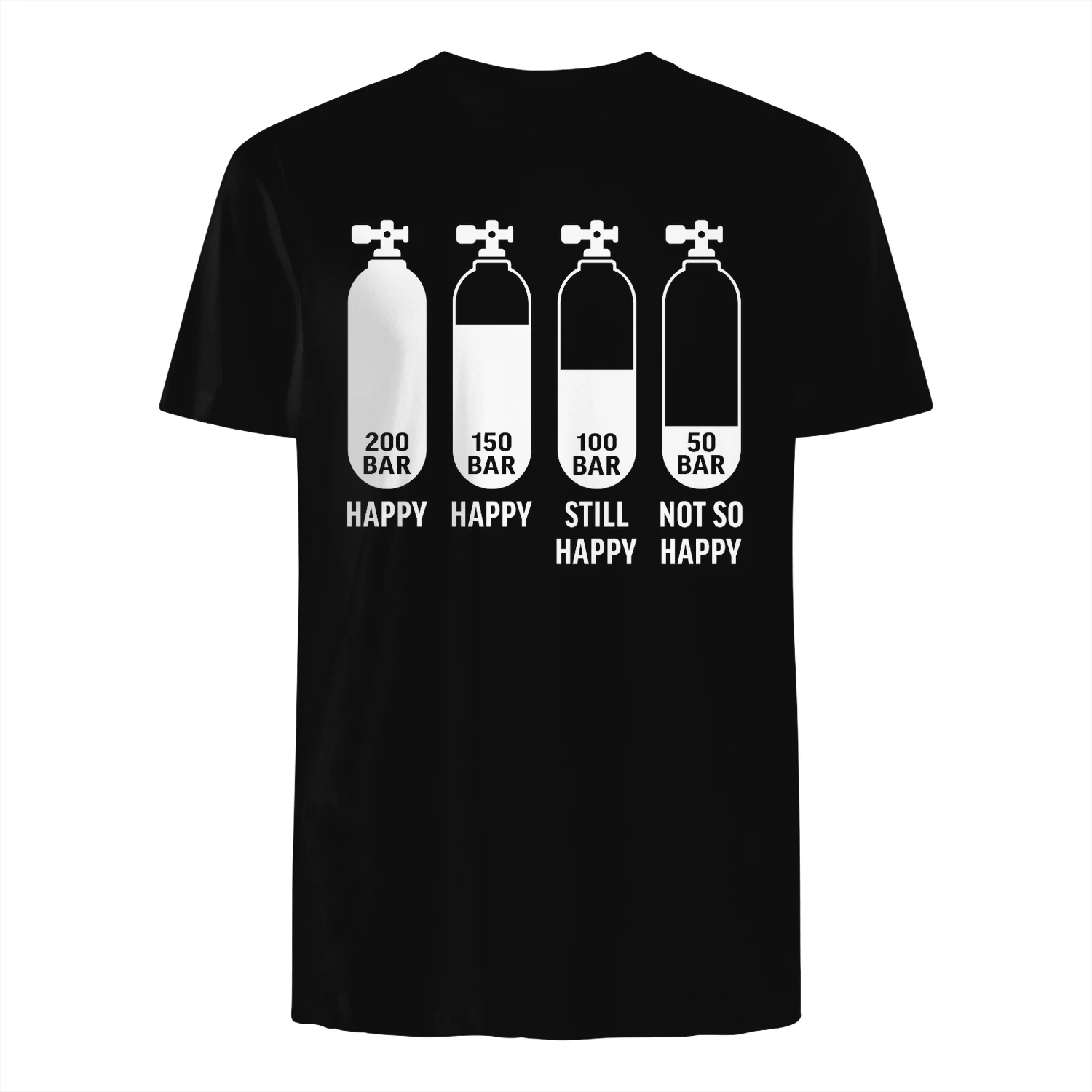 oxygen tank funny Happy diver 