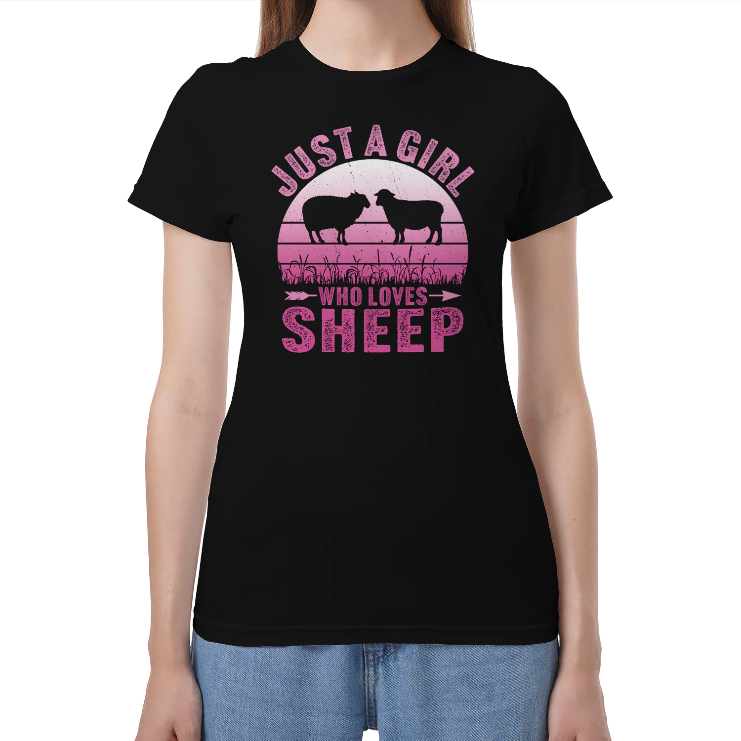 Just A Girl Who Loves Sheep 