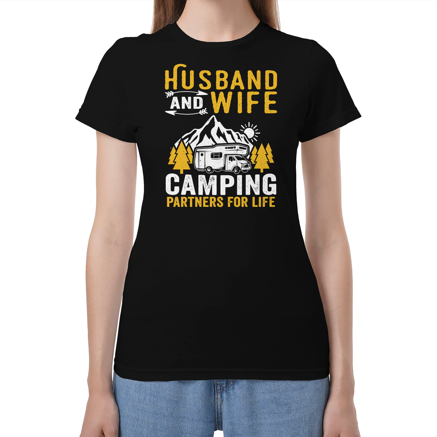 Husband And Wife Camping Partner For Life 