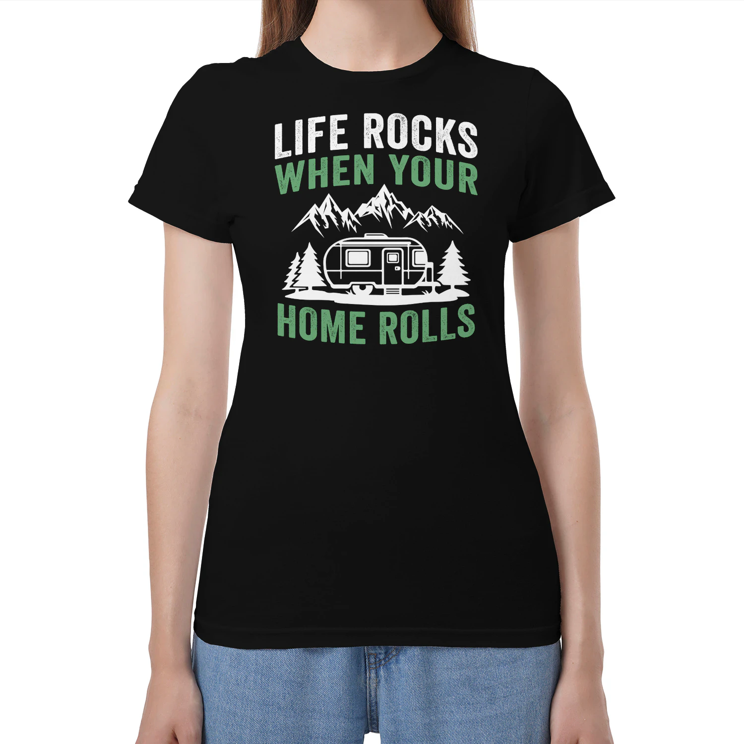 life rocks when your home rolls caravan