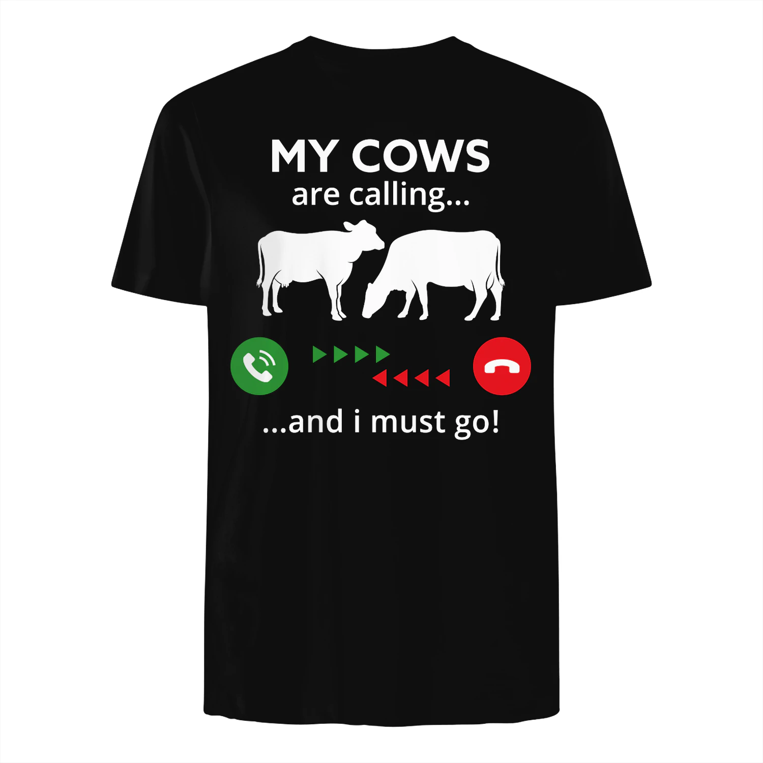 my cows are calling and i must go 