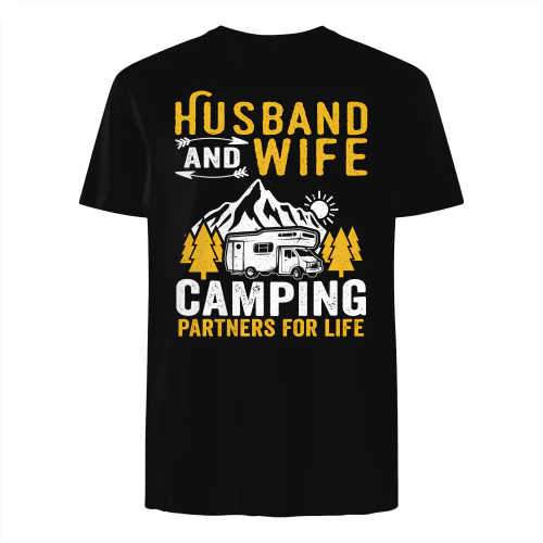 Husband And Wife Camping Partner For Life