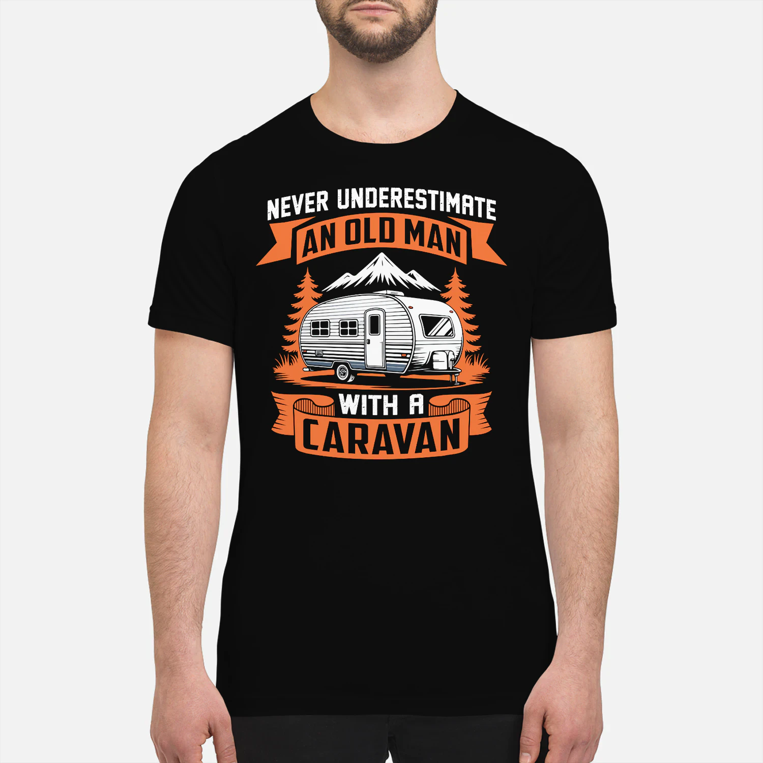 never underestimate a grandpa with a caravan 