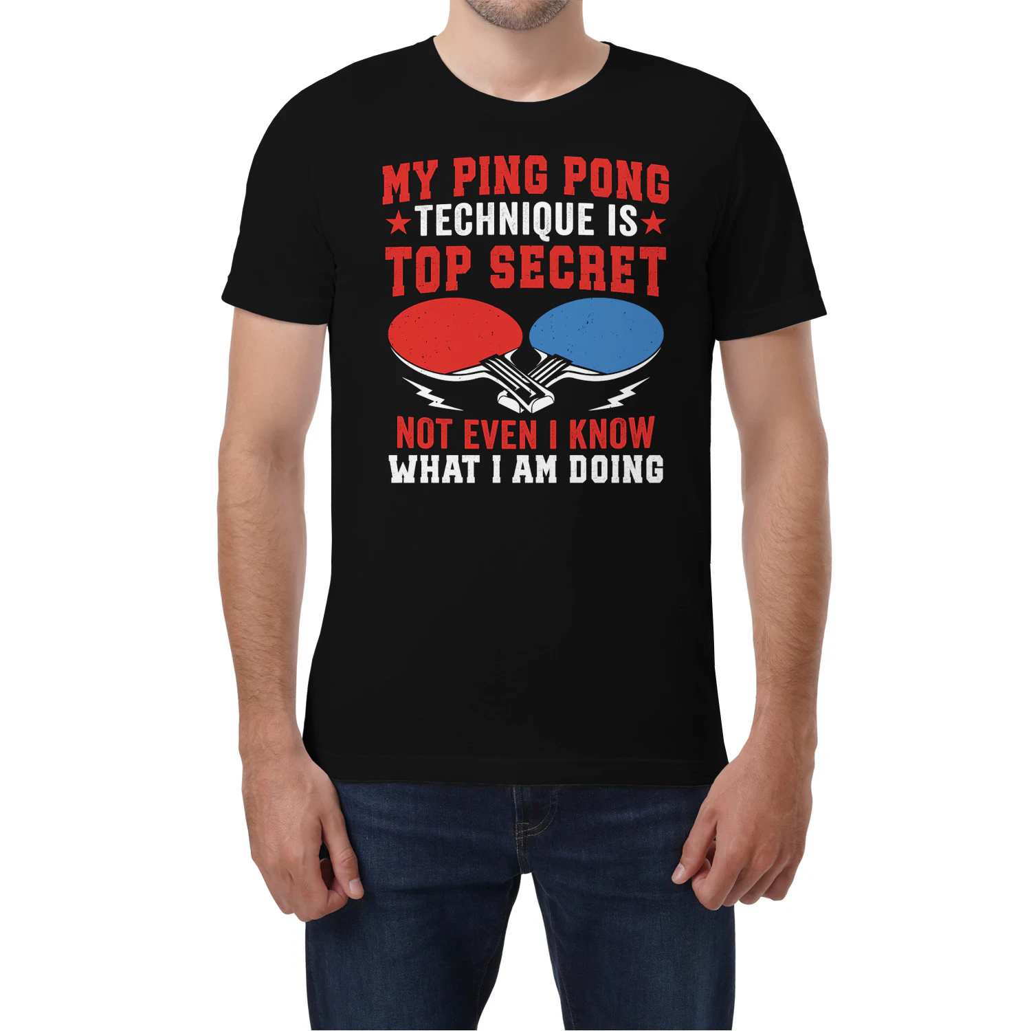 my ping pong technique is top secret not even i know what i am doing