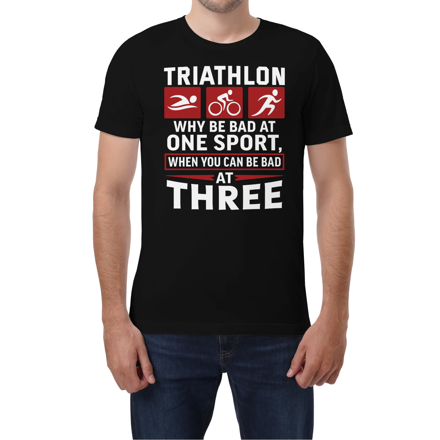 triathlon why bad at just one sport when you can be bad at three