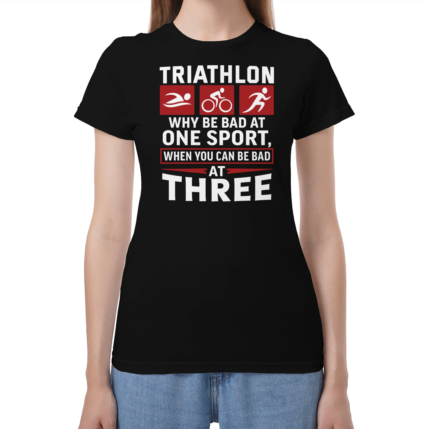 triathlon why bad at just one sport when you can be bad at three