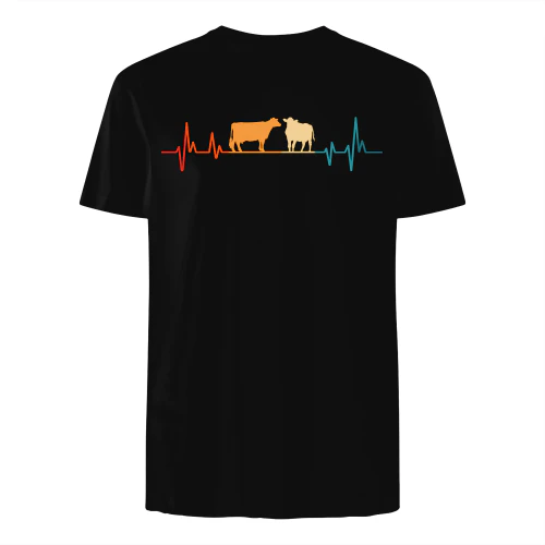 retro cows 
