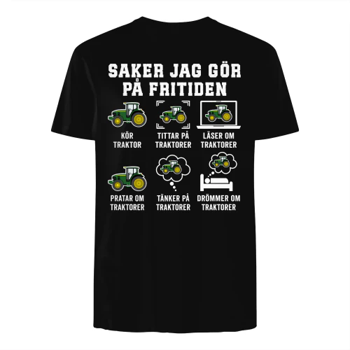SAKER JAG GÖR PÅ FRITIDEN – TRAKTOR SE