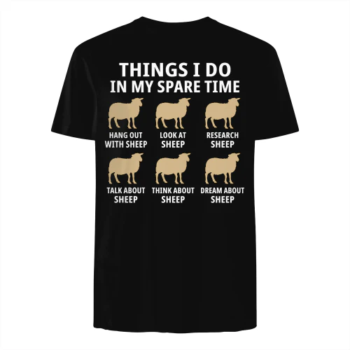 Things i do in my spare time hang out with sheep 