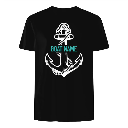 Personalized  T-shirt Boat  with Custom name