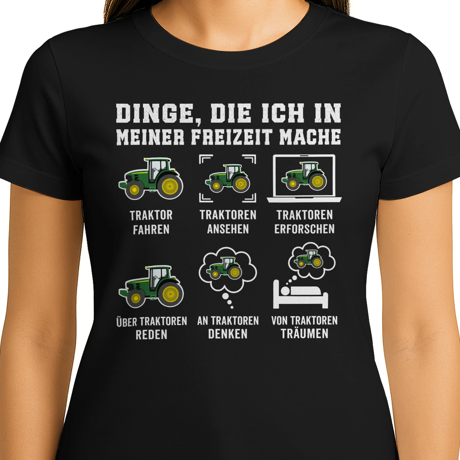 Dinge, die ich in meiner Freizeit mache Traktoren fahren 