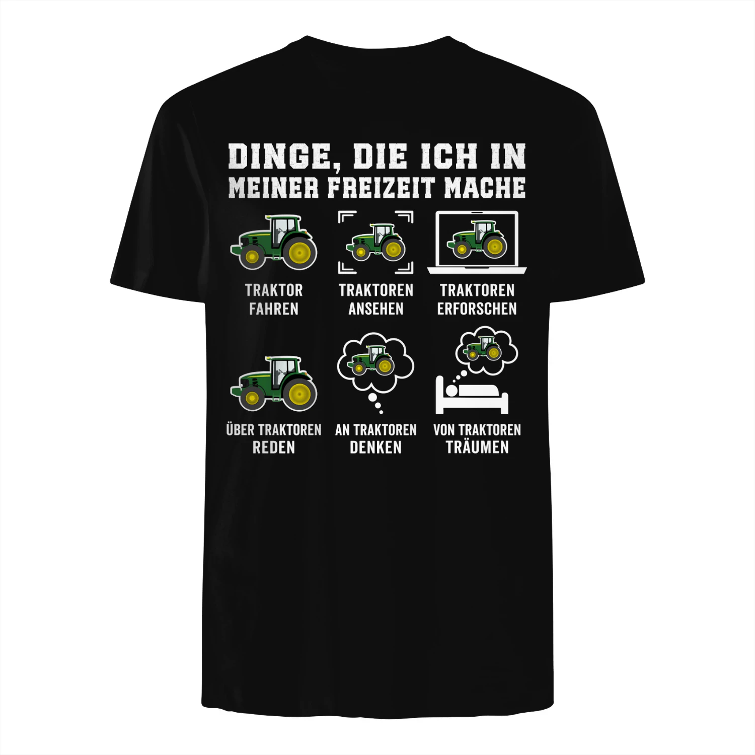 Dinge, die ich in meiner Freizeit mache Traktoren fahren 