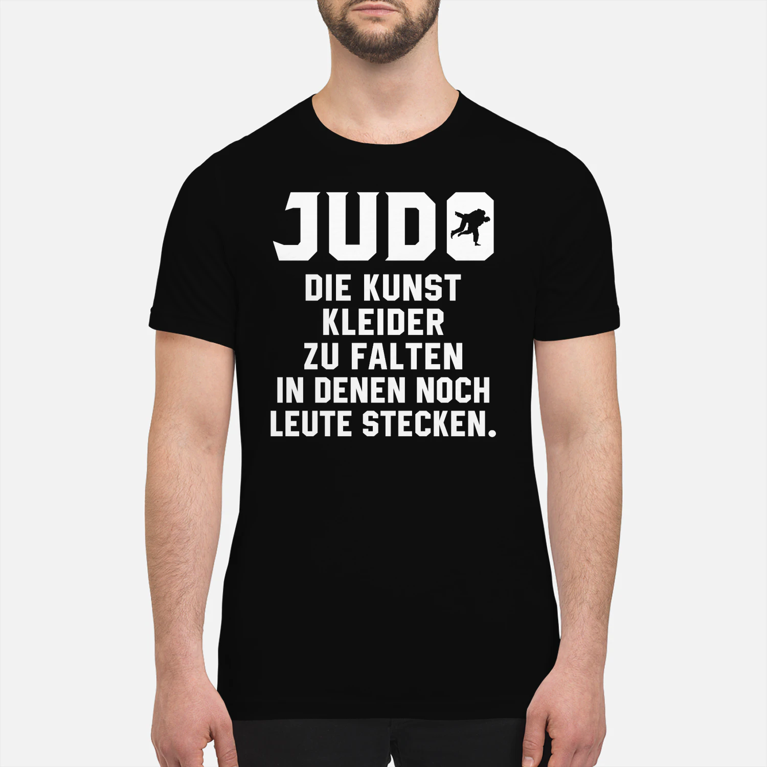 JUDO Die Kunst Kleider Zu Falten In Denen Noch Leute Stecken  