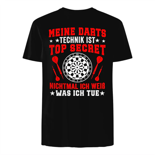 Meine Darts Technik Ist Top Secret Nichtmal Ich Weiß Was Ich Tue 