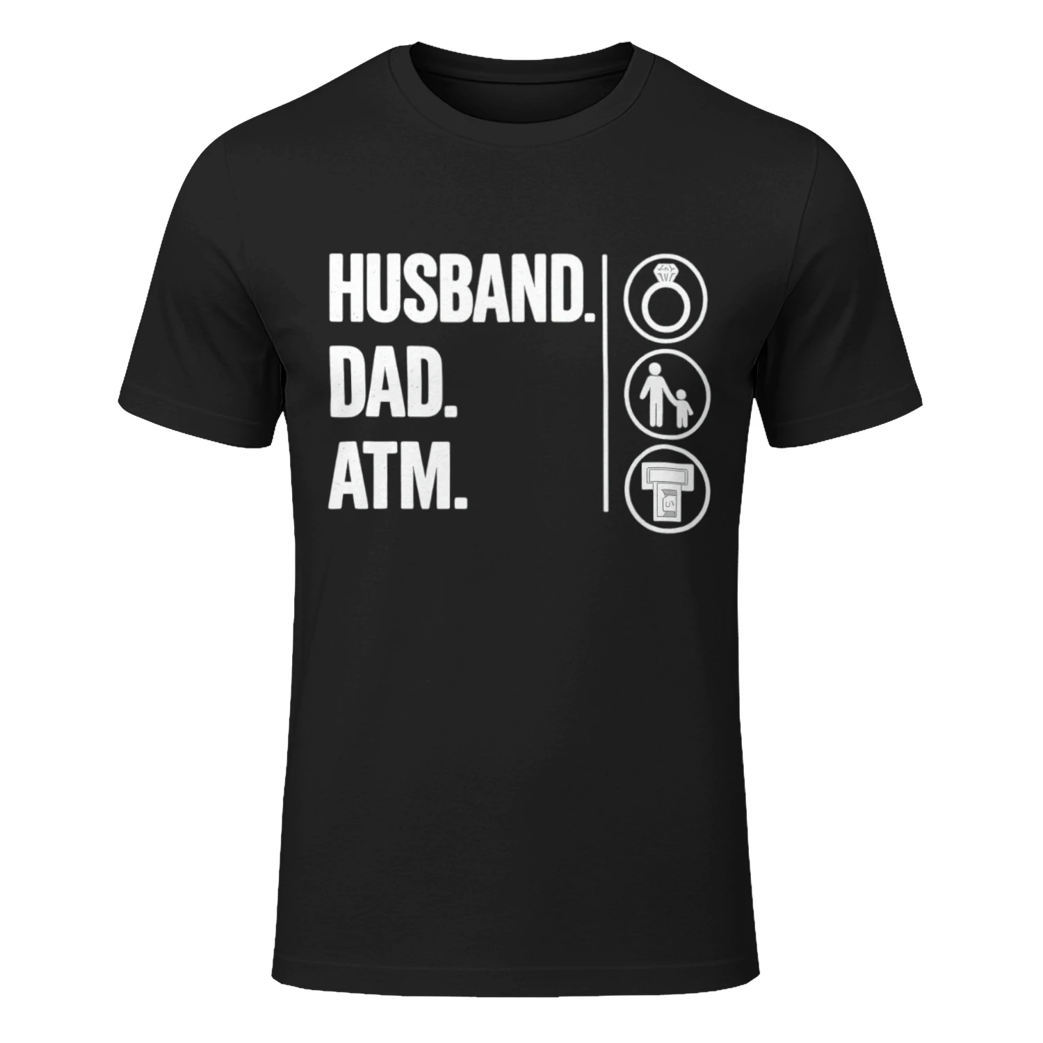 Funny Husband Dad ATM T-shirt