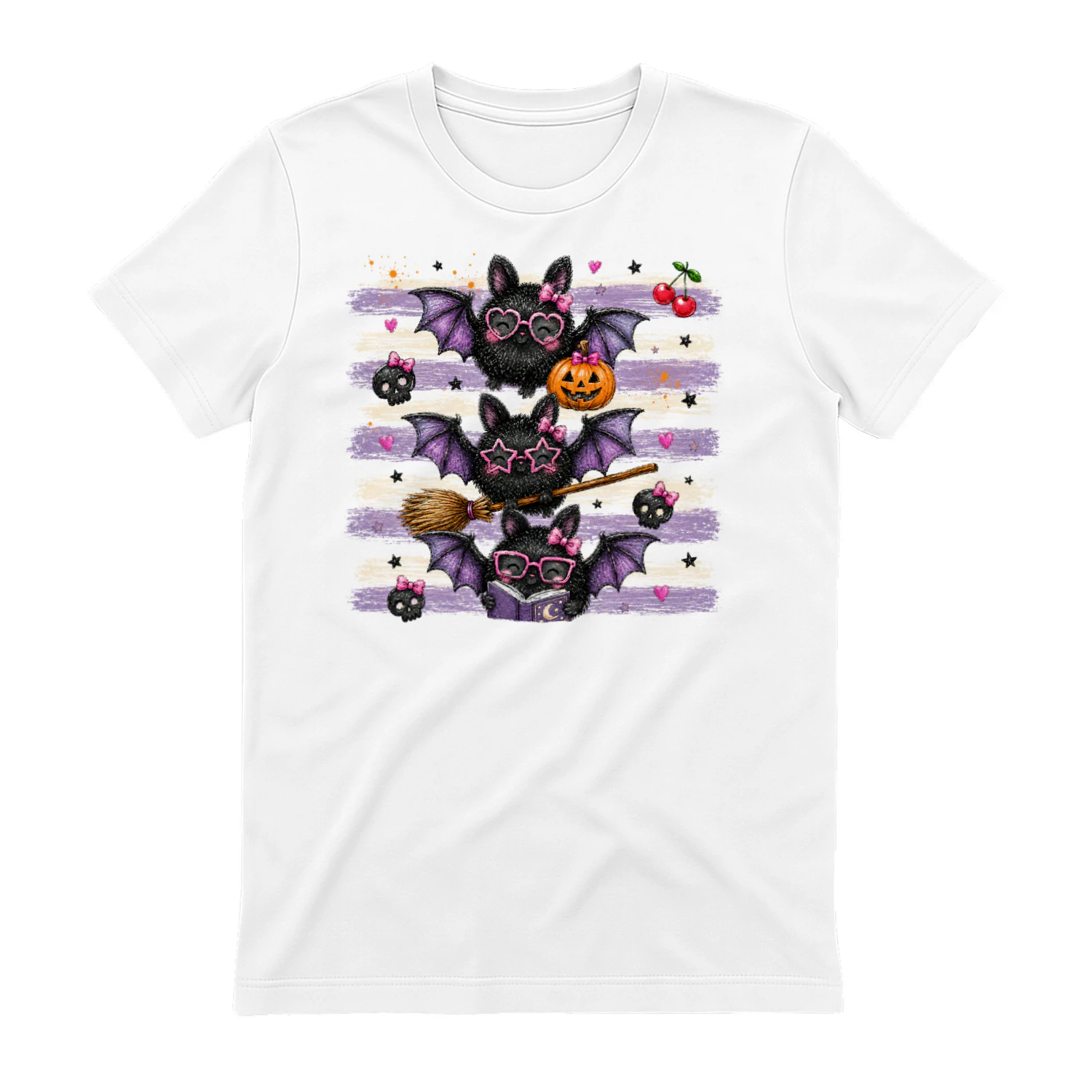 Cute Halloween Bat T-shirts