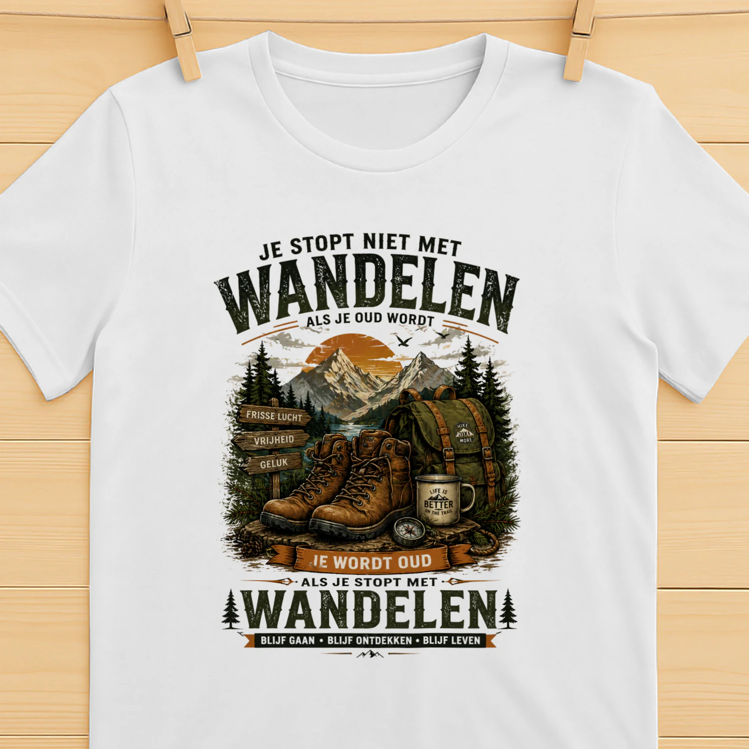 Never Stop Wandelen NL