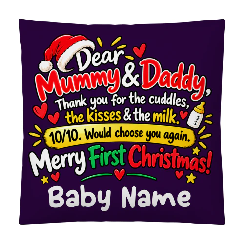 Dear Mummy & Daddy - Merry Christmas