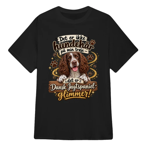 Det er ikke hundehår på min trøje – det er Dansk Jagtspaniel-glimmer!