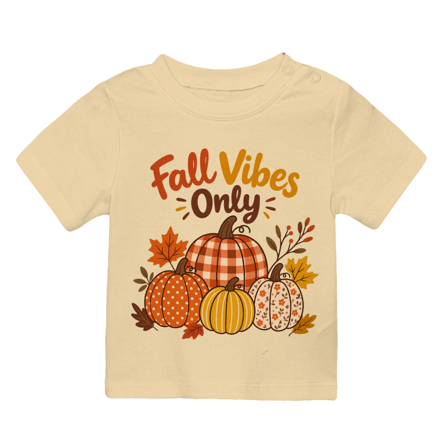 Fall Vibes Only Pumpkin Season Baby T-Shirt