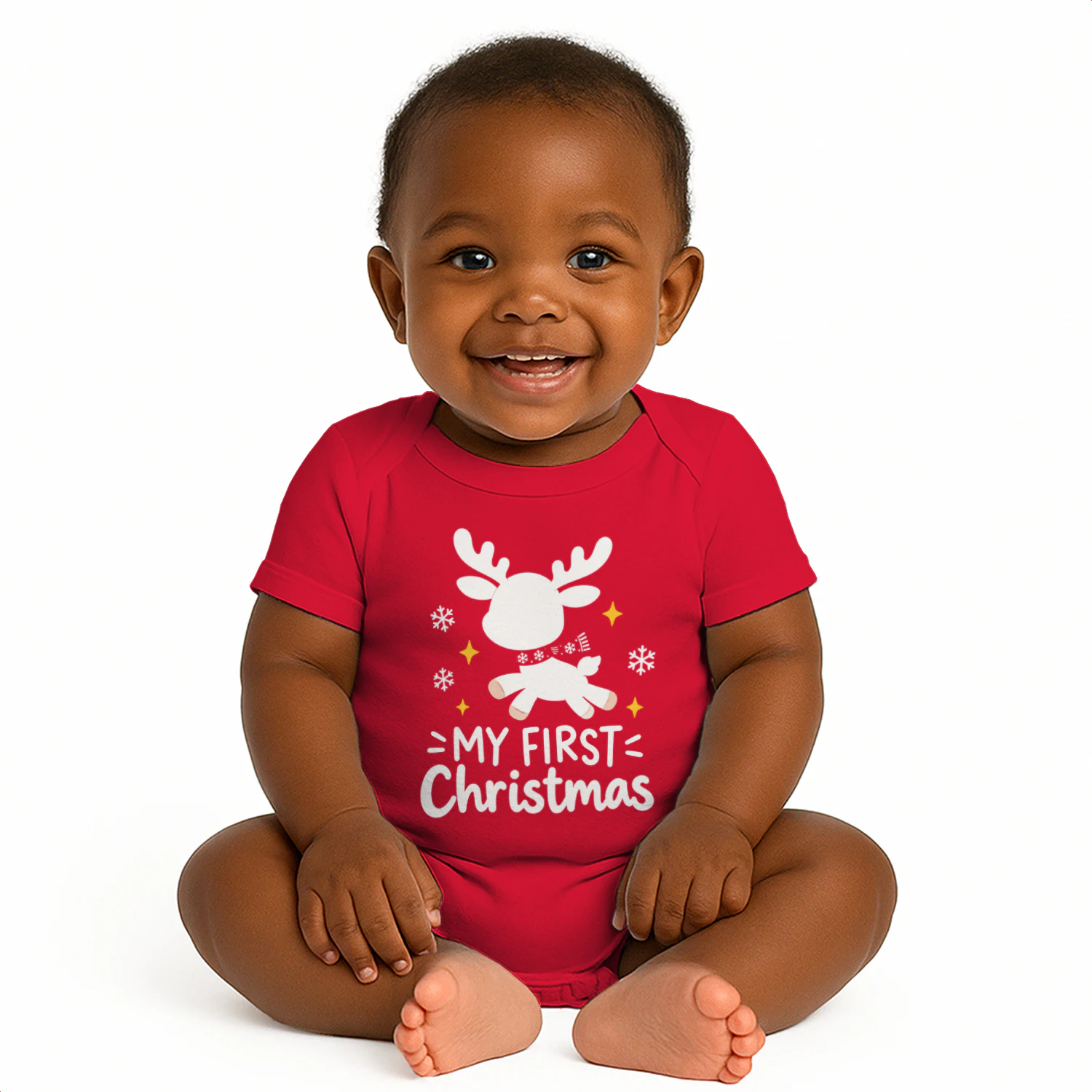 My First Christmas Babygrow