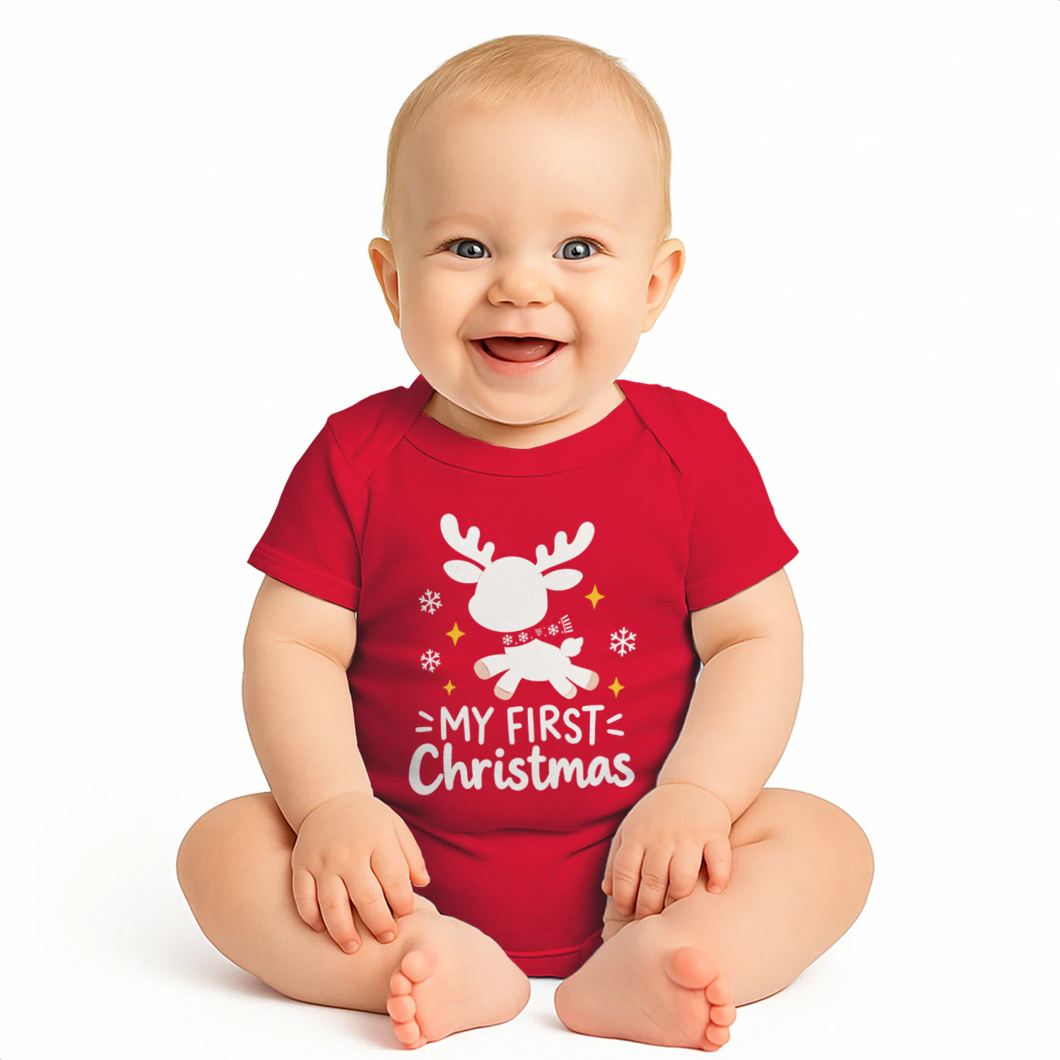 My First Christmas Babygrow