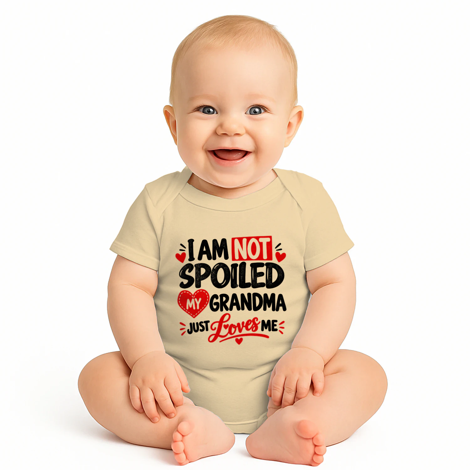 I Am Not Spoiled Baby Bodysuit