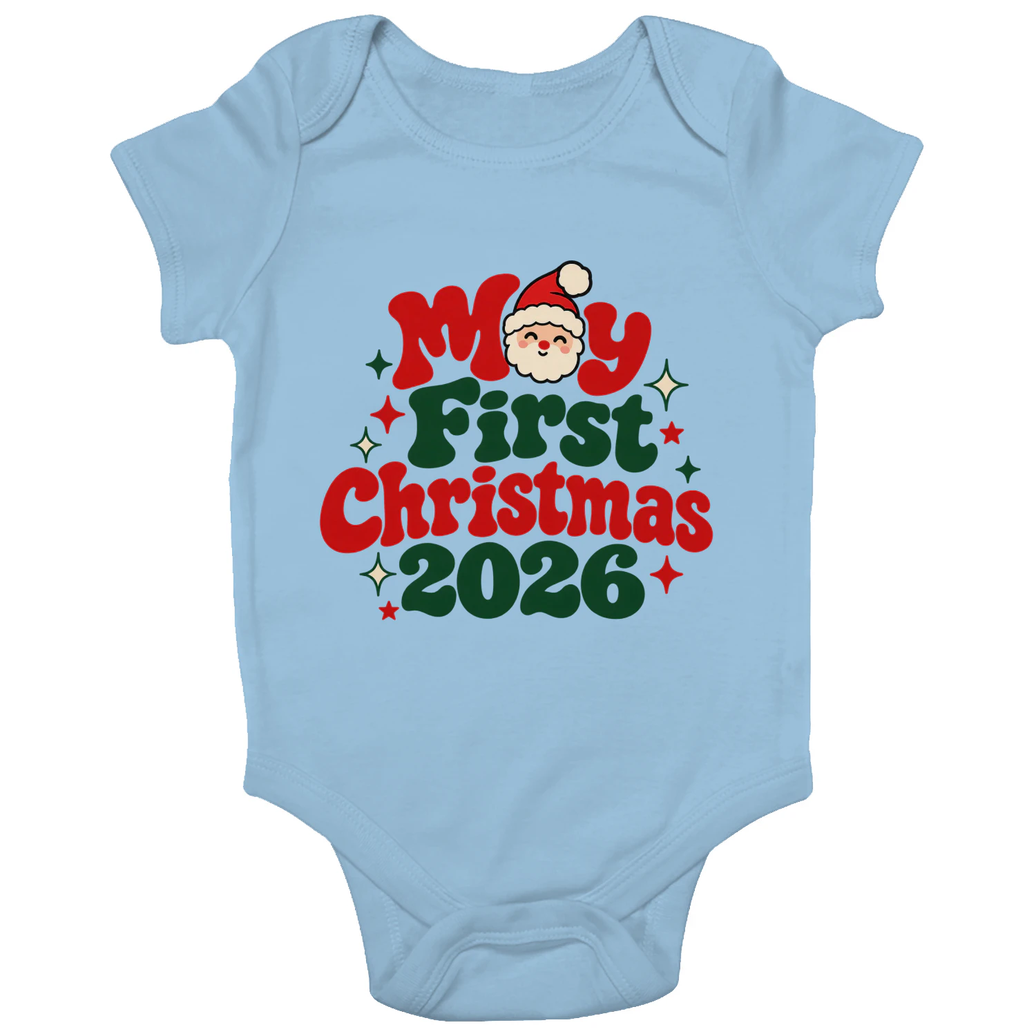 My First Christmas 2026 Baby Bodysuit – Cute Christmas Baby Outfit