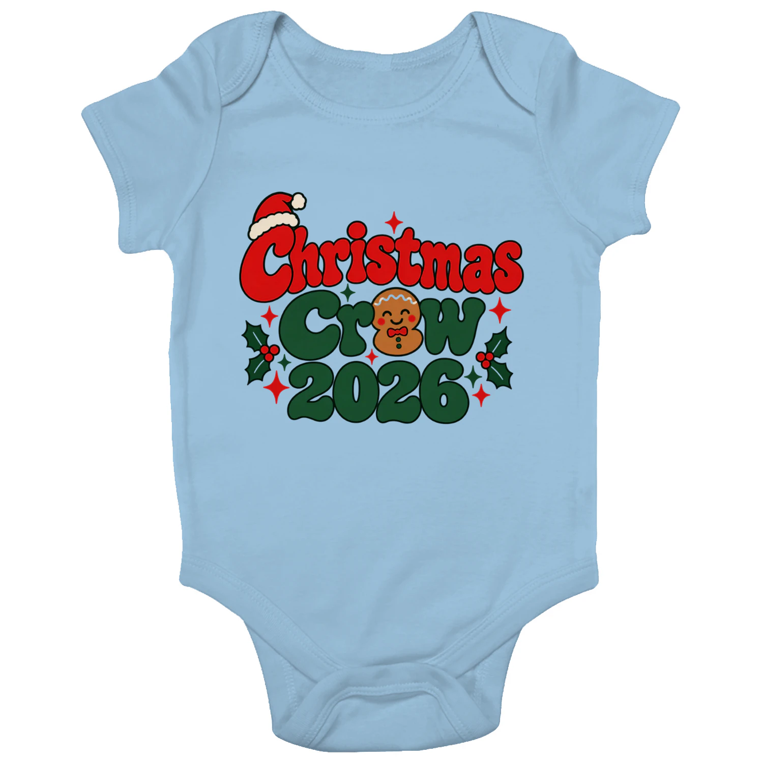 Christmas 2026 Baby Bodysuit – Cute Holiday Graphic