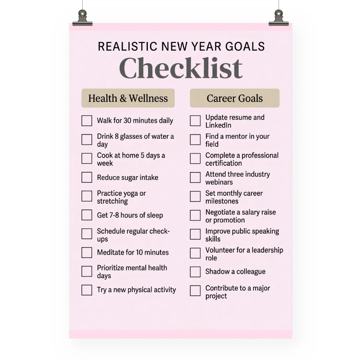 New month New goals - 2027 goals list- new year resolution 