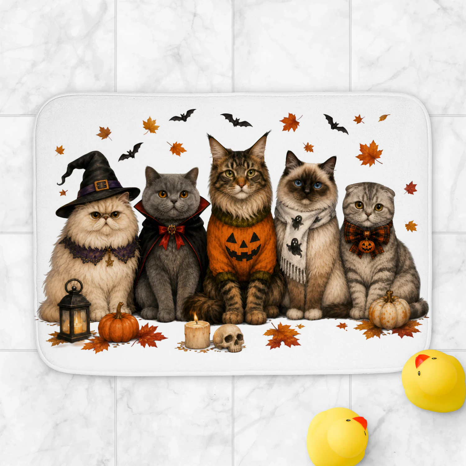 Halloween Cat Spooky Cats Graphic Tee, Witch Vampire Pumpkin Kitty , Fall Cat Mom Tee