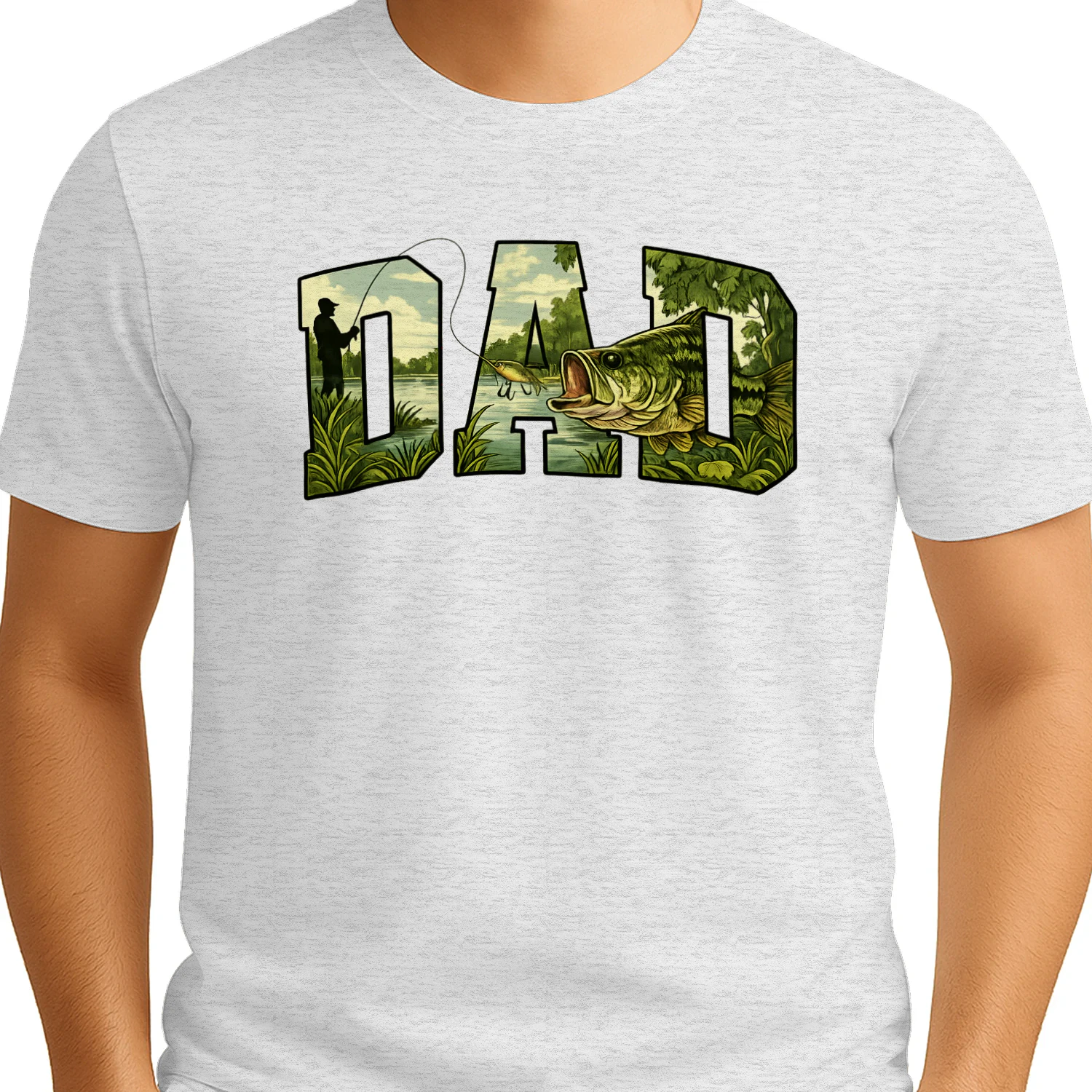 Bass Fishing Dad