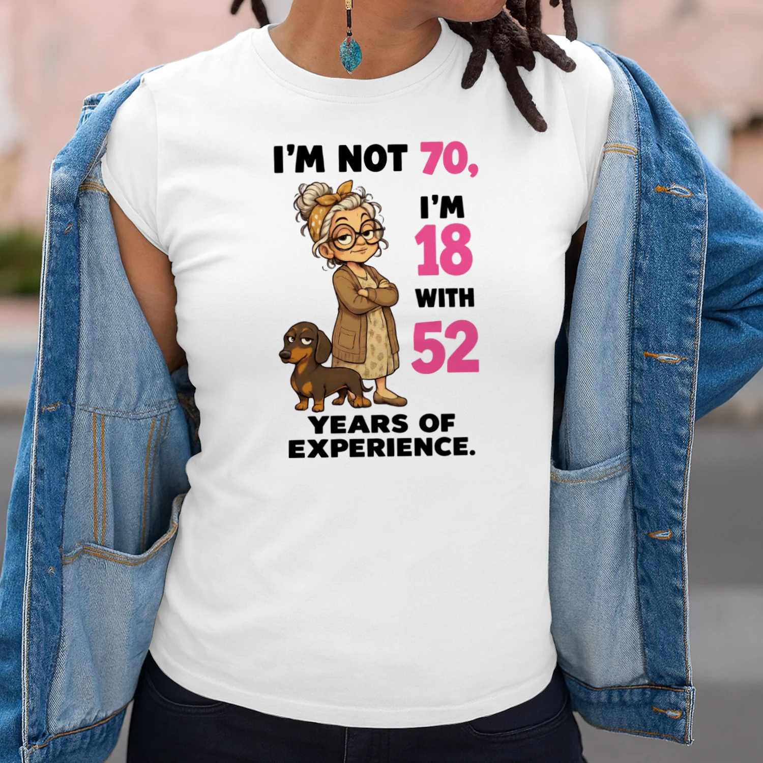 70? Absolutely not. She’s 18 with 52 years of experience!