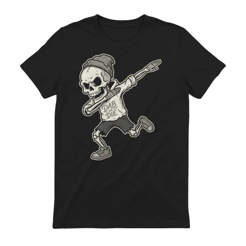 Dabbing Skeleton Dab or Die Streetwear Skull