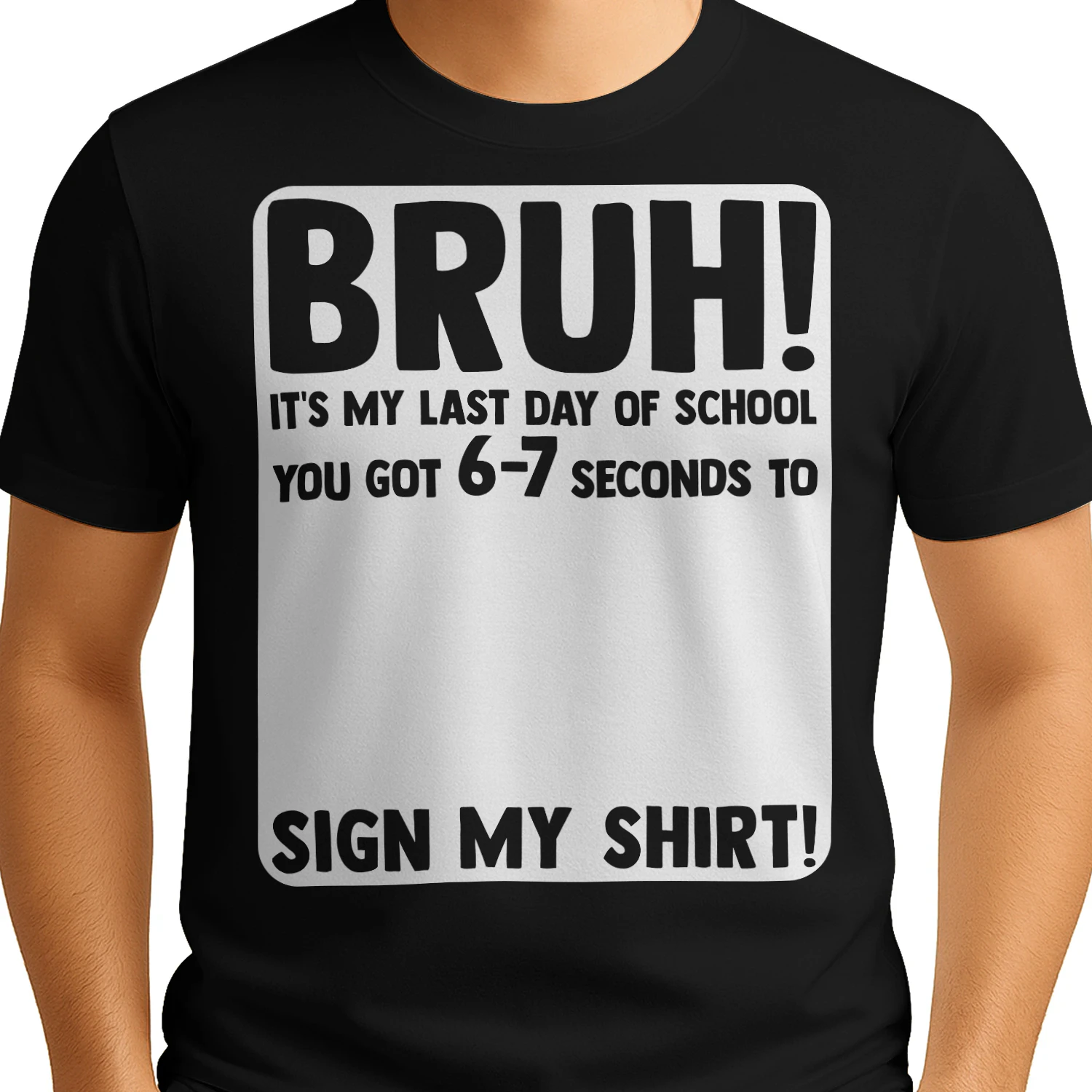 last day of school signature