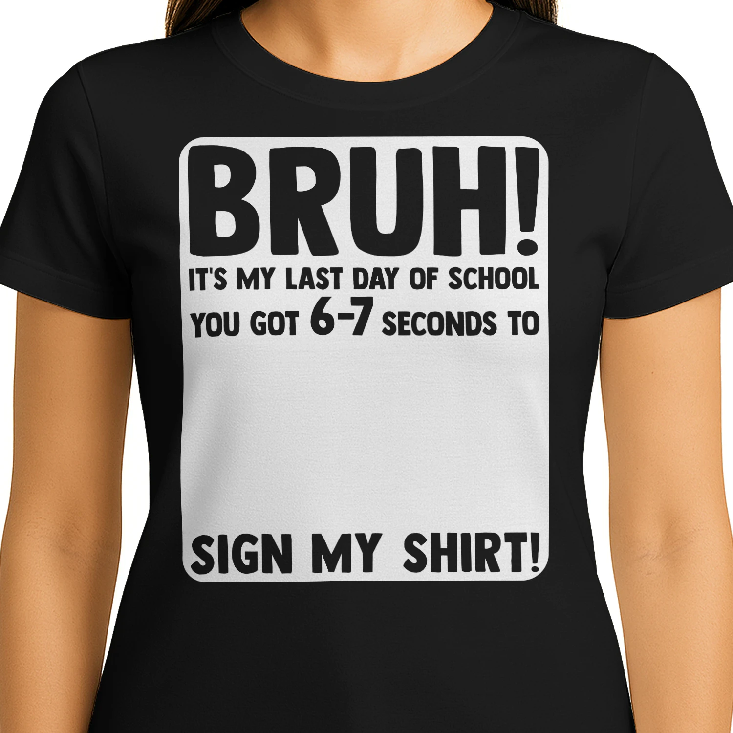 last day of school signature