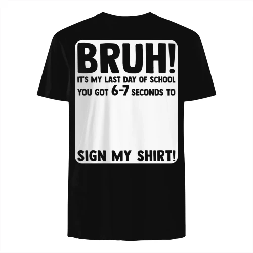 last day of school signature