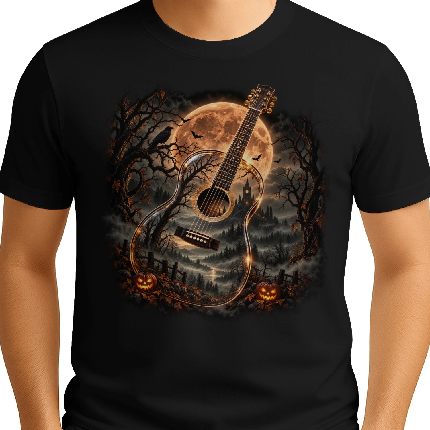 Halloween Guitar V1-8