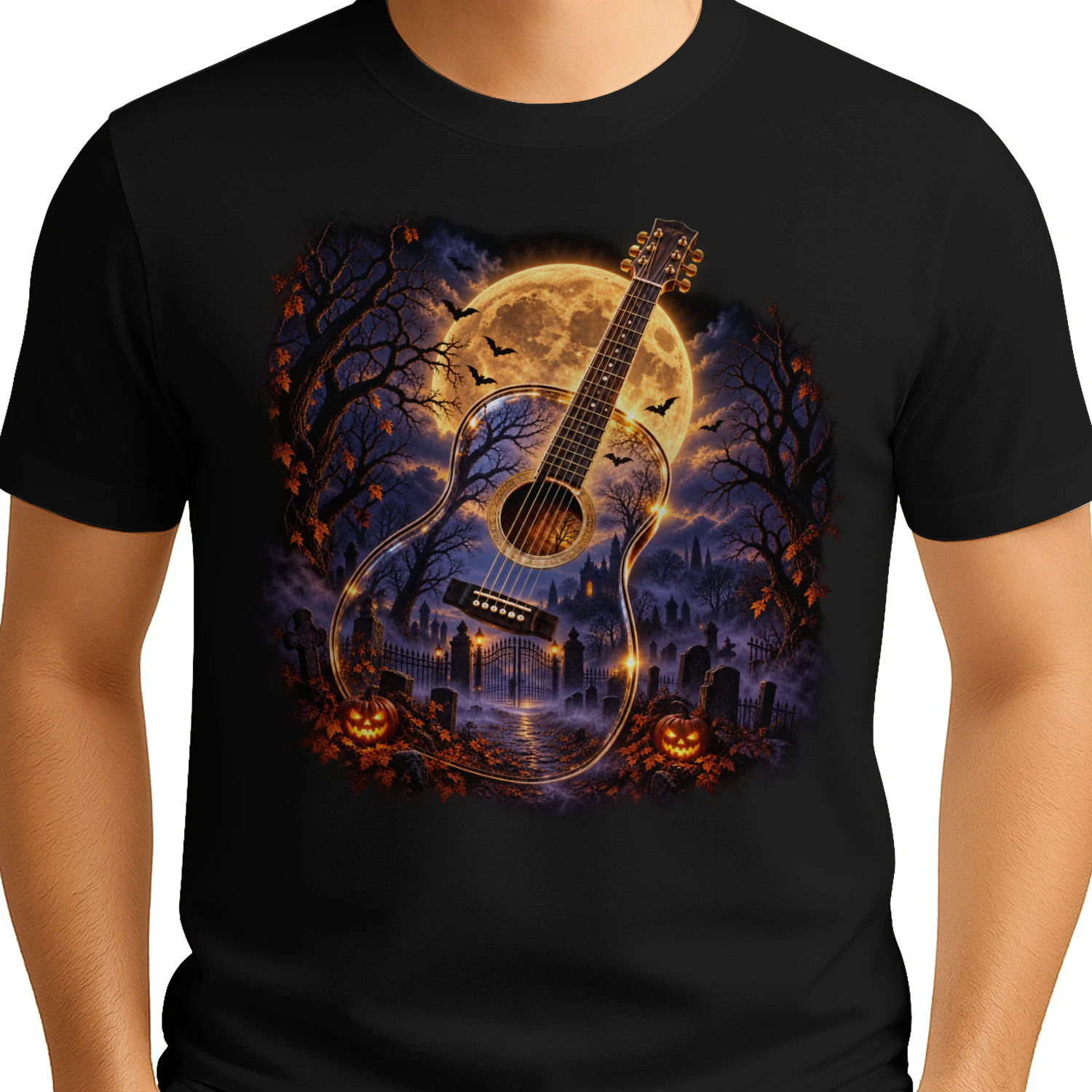 Halloween Guitar V1-12